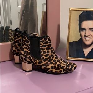 Tory Burch Cheetah Booties